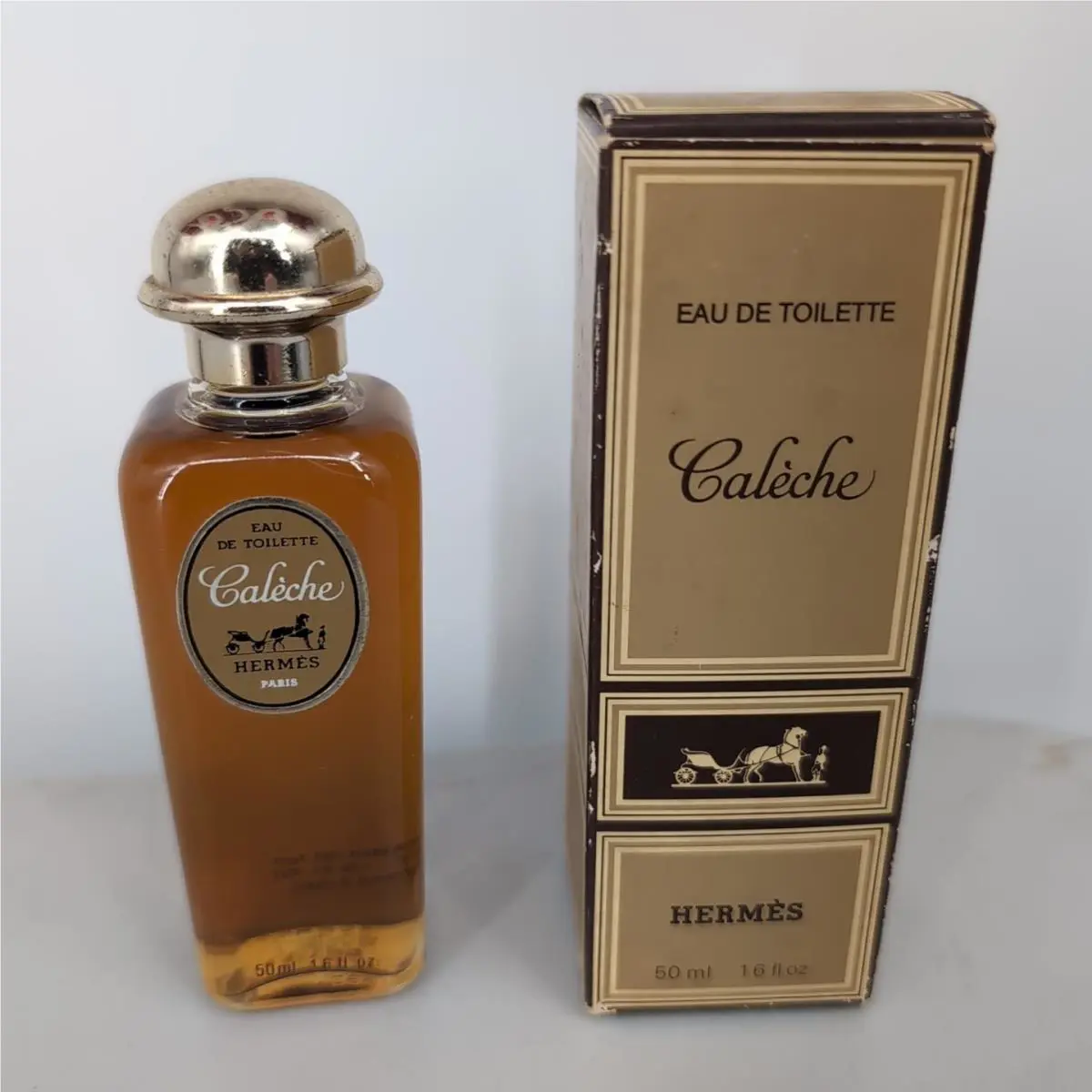 Hermes Caleche Eau De Toilette 1.6 fl.oz/50 ml Vintage Rare