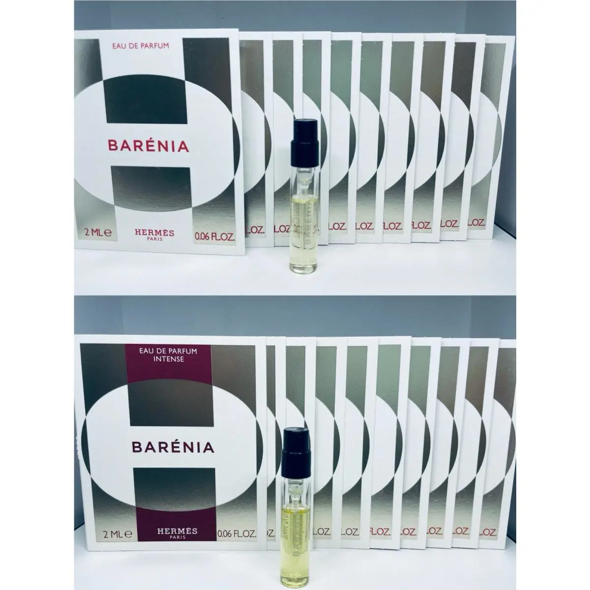 20 Hermes Barenia Eau De Parfum Barenia Intense Perfume Sample Spray 2ml