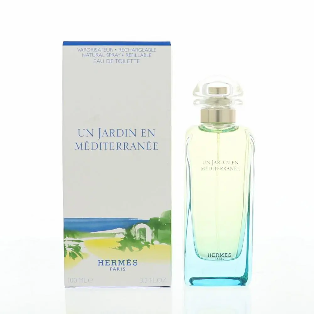Un Jardin En Mediterranee by Hermes Box For Women 3.3 Oz Eau De Toilette Spray