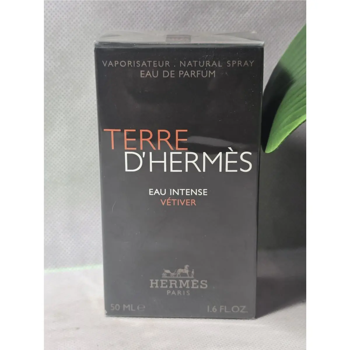 Hermes Terre D`hermes Eau Intense Vetiver Eau DE Parfum Spray 1.6 Oz / 50 ml