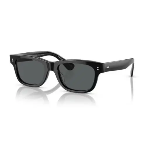 Rosson Sun 5540SU 1005P2 Black/grey Polarized Men`s Sunglasses by Oliver Peoples