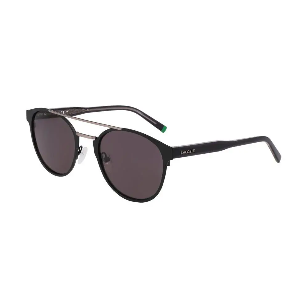 L263S 002 53mm Matte Black Grey Lens Unisex Sunglasses by Lacoste