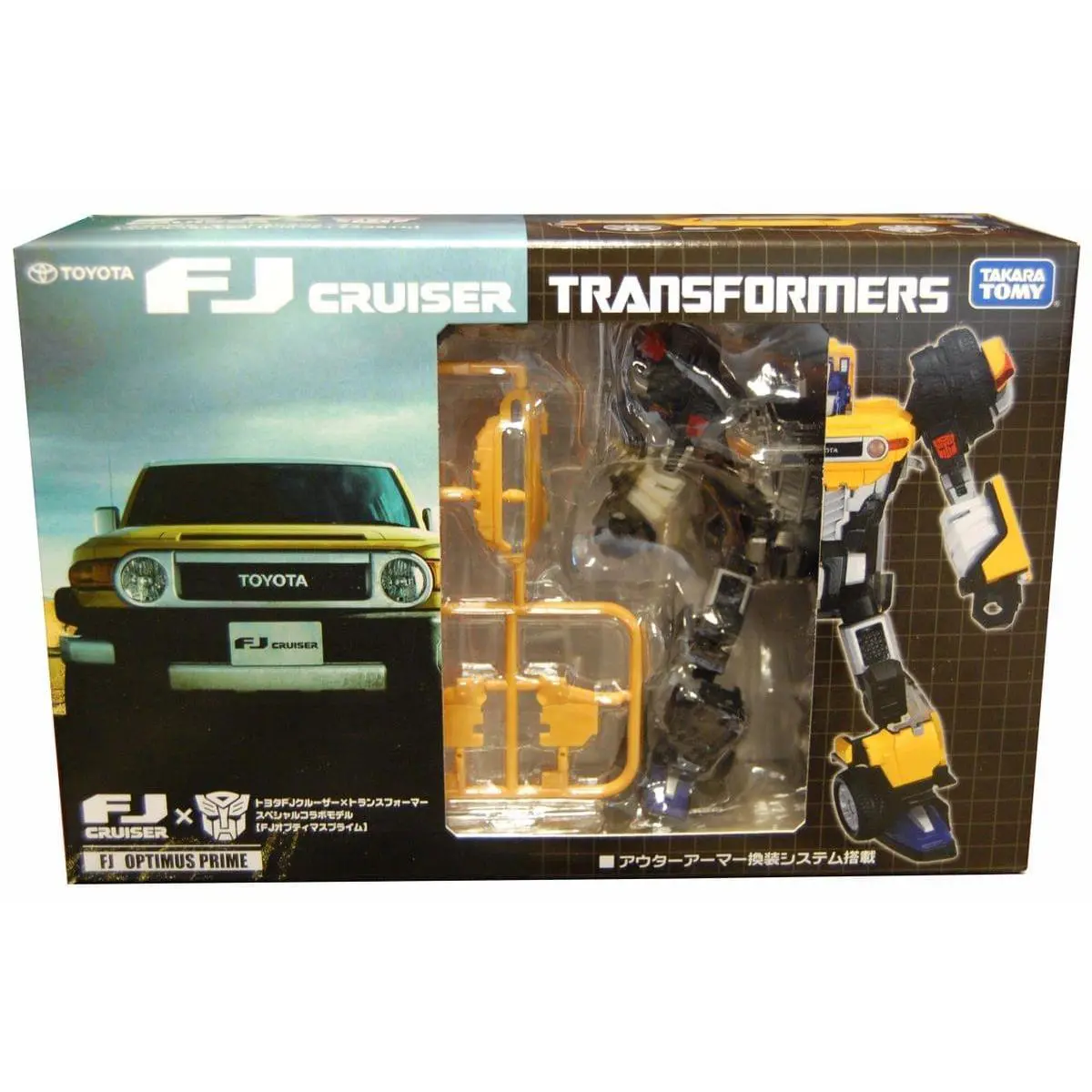 Transformers Toyota FJ Optimus Prime Action Figure