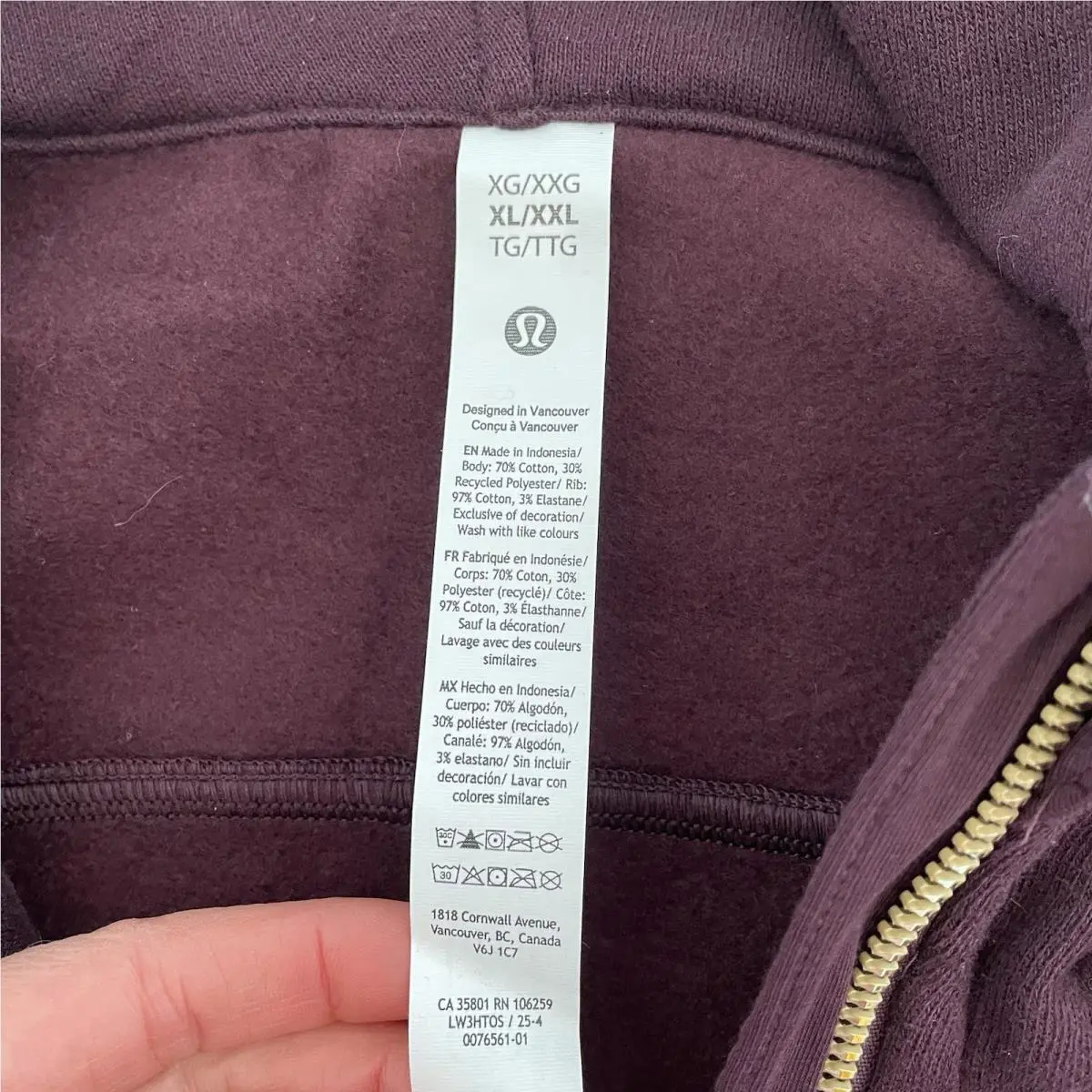 Lululemon clothing - Purple 4