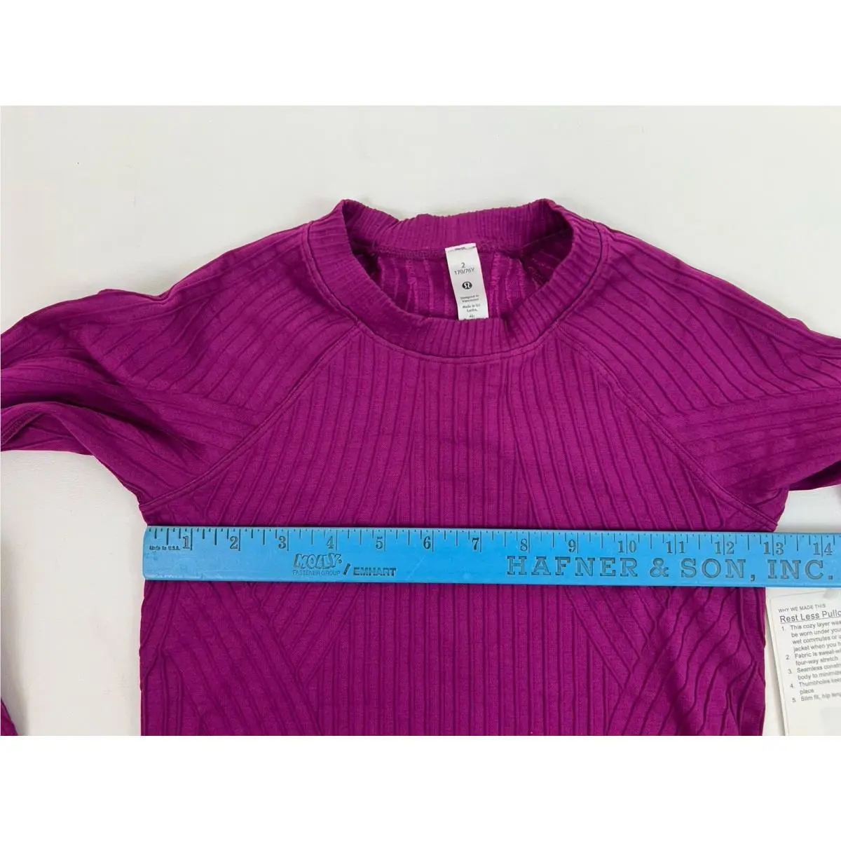 Lululemon clothing - Magenta 3
