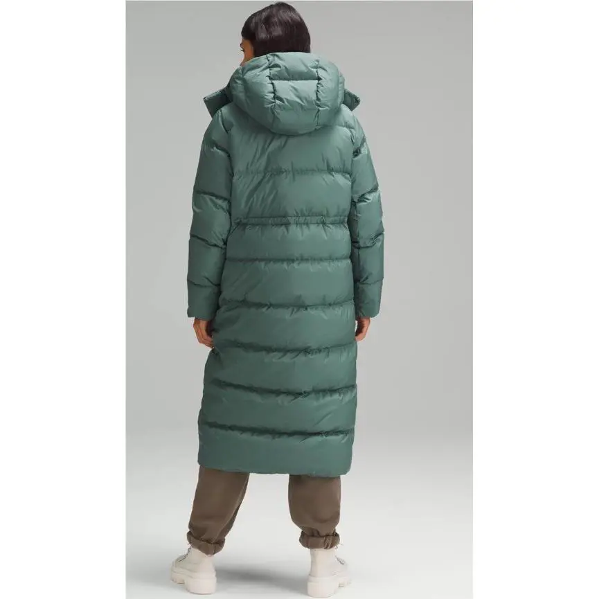 Lululemon clothing - Wunder Puff Long Jacket - Wunder Puff Long Jacket - Green 0