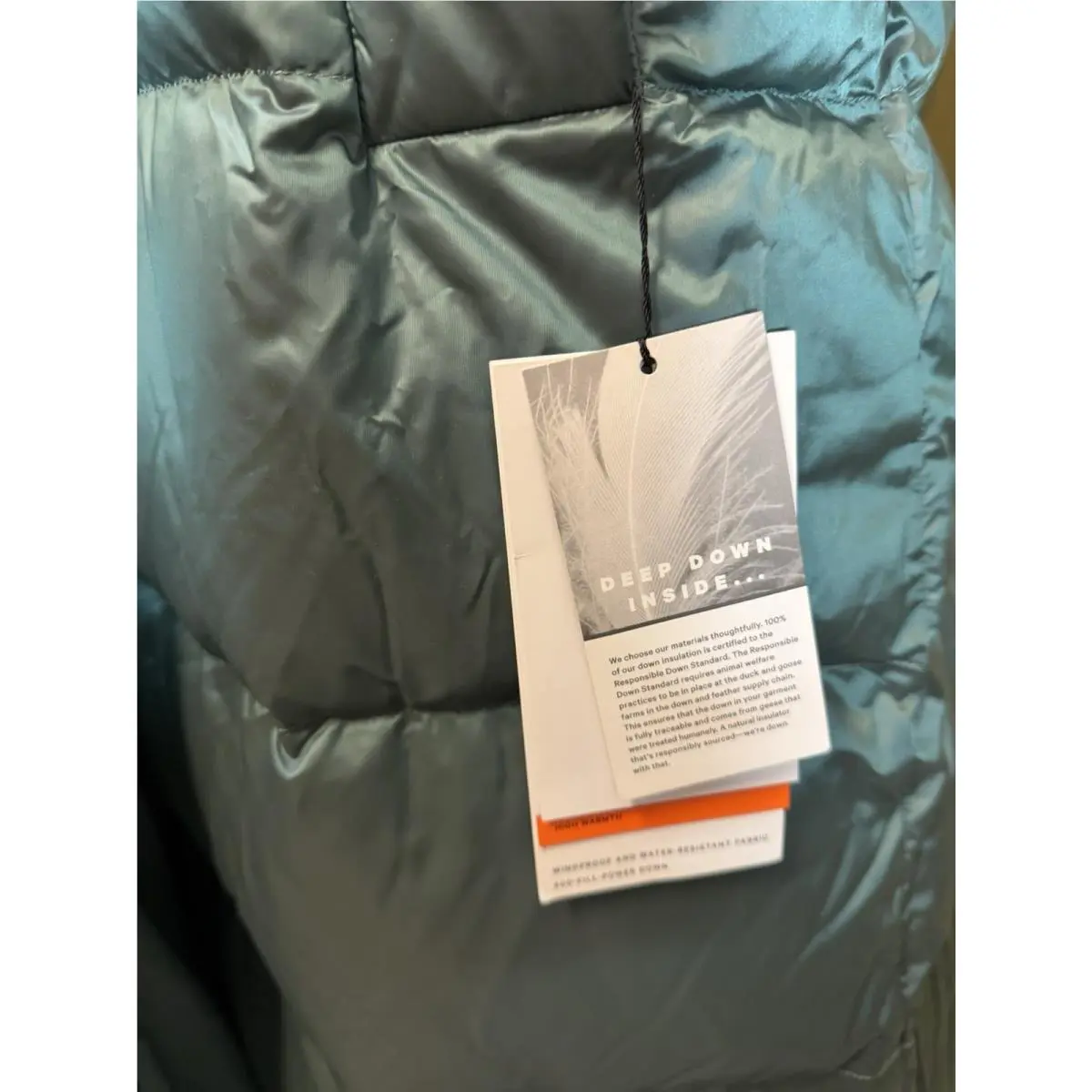 Lululemon clothing - Wunder Puff Long Jacket - Wunder Puff Long Jacket - Green 2