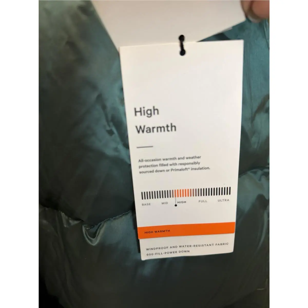 Lululemon clothing - Wunder Puff Long Jacket - Wunder Puff Long Jacket - Green 3