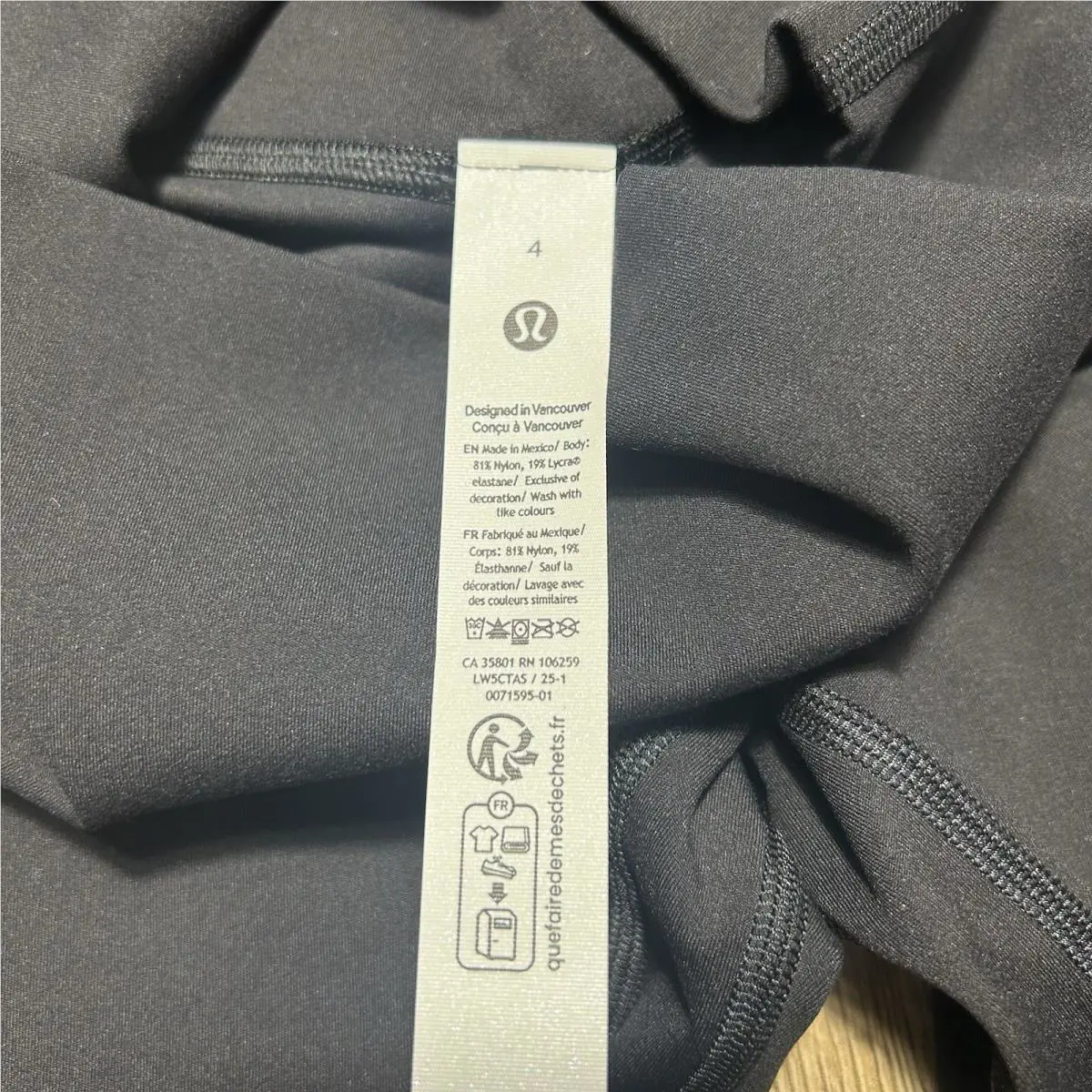 Lululemon clothing - Black 5