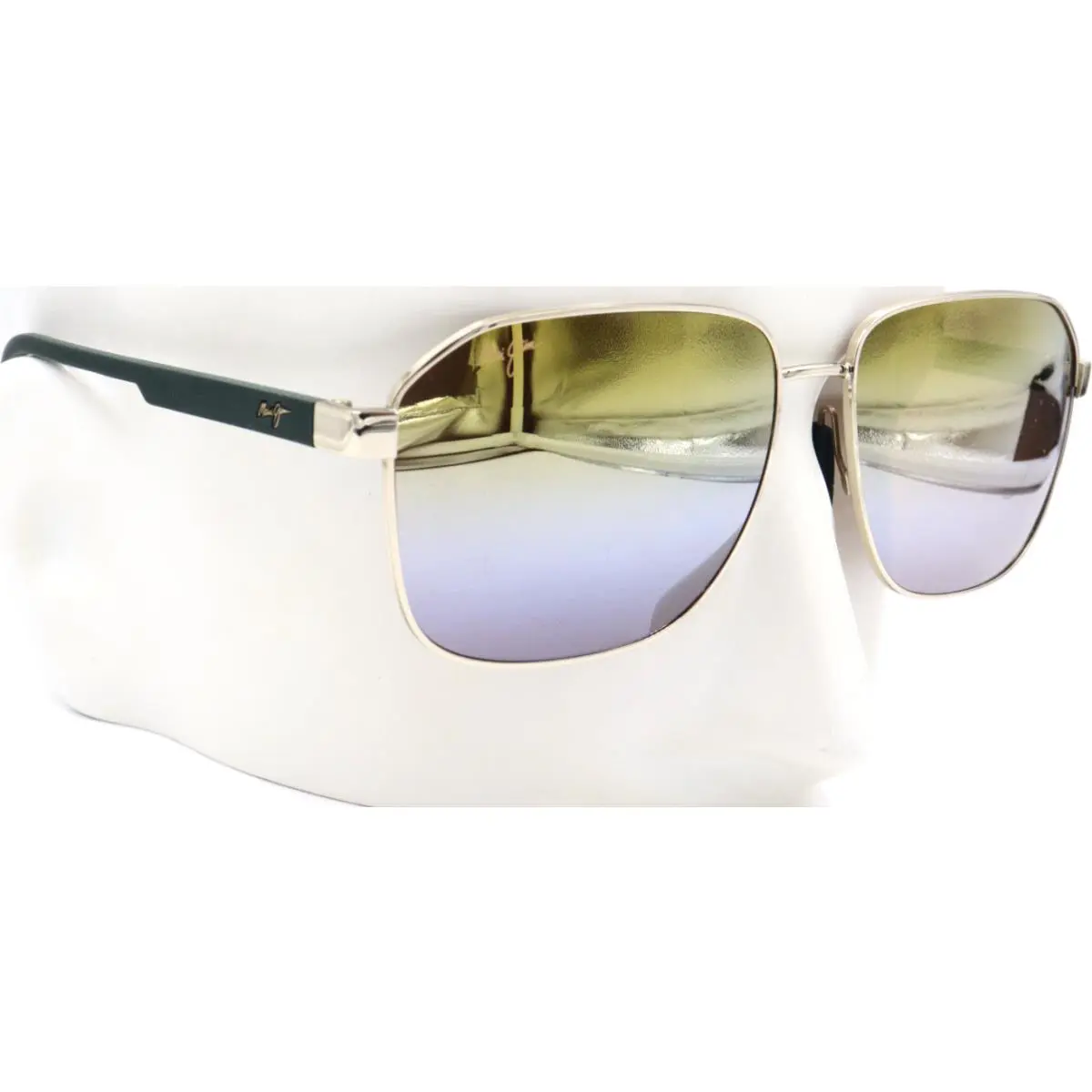Maui Jim Onipaa Asian Fit Gold Aviator Sunglasses DGS651-16 / MJ0651SA-003