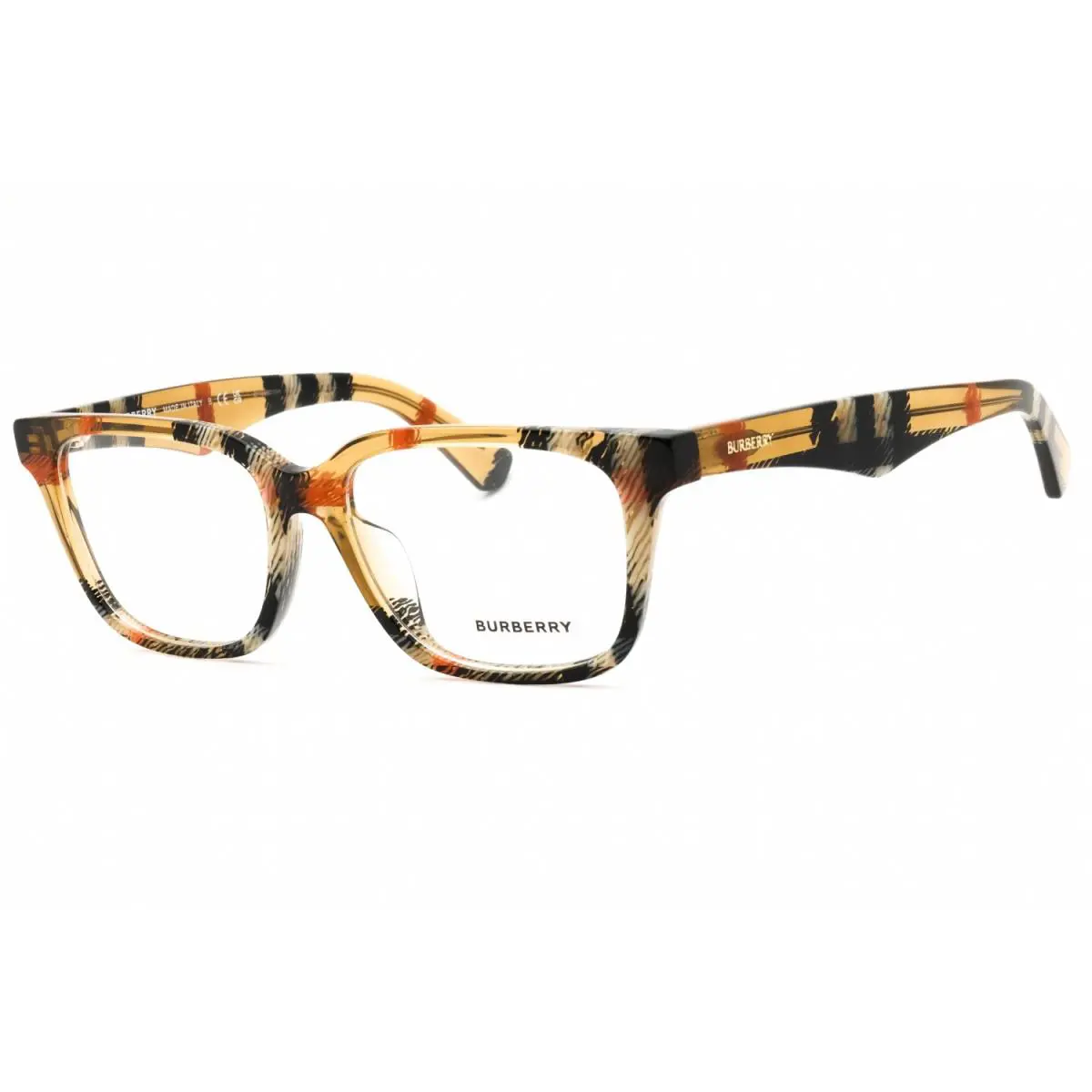 Burberry BE2425D 4146 Eyeglasses Check Sand Frame 54mm