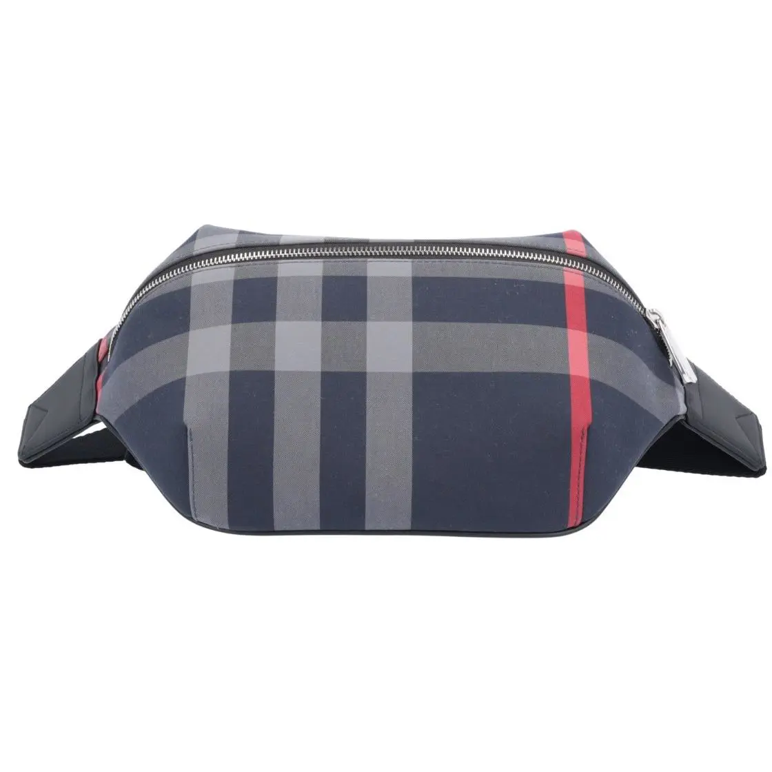 Burberry Men`s Sonny Nylon Bumbag Belt Bag Navy/grey IP Check