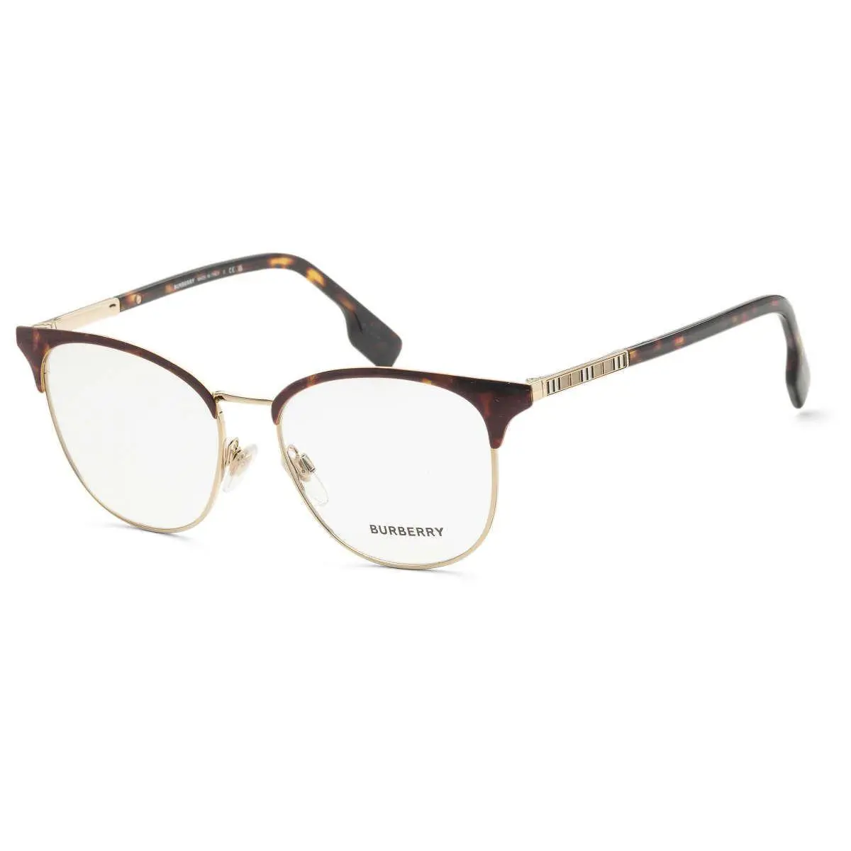 Burberry Unisex Brown Browline Opticals BE1355-1312