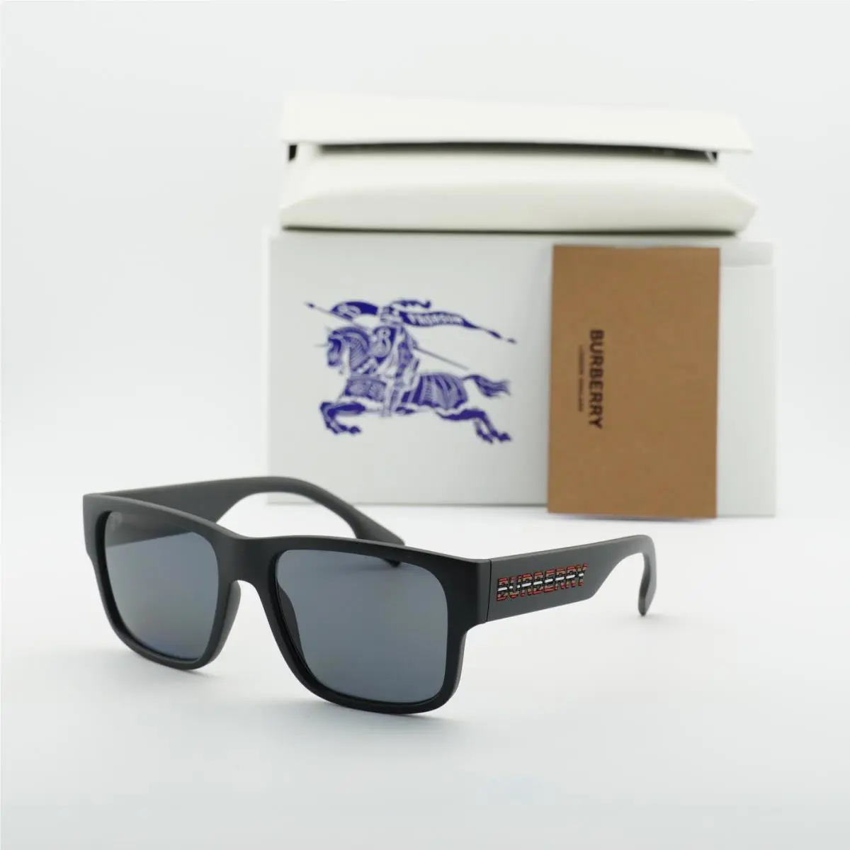 Burberry BE4358 346481 Black/dark Grey Polarized 57-18-145 Sunglasses