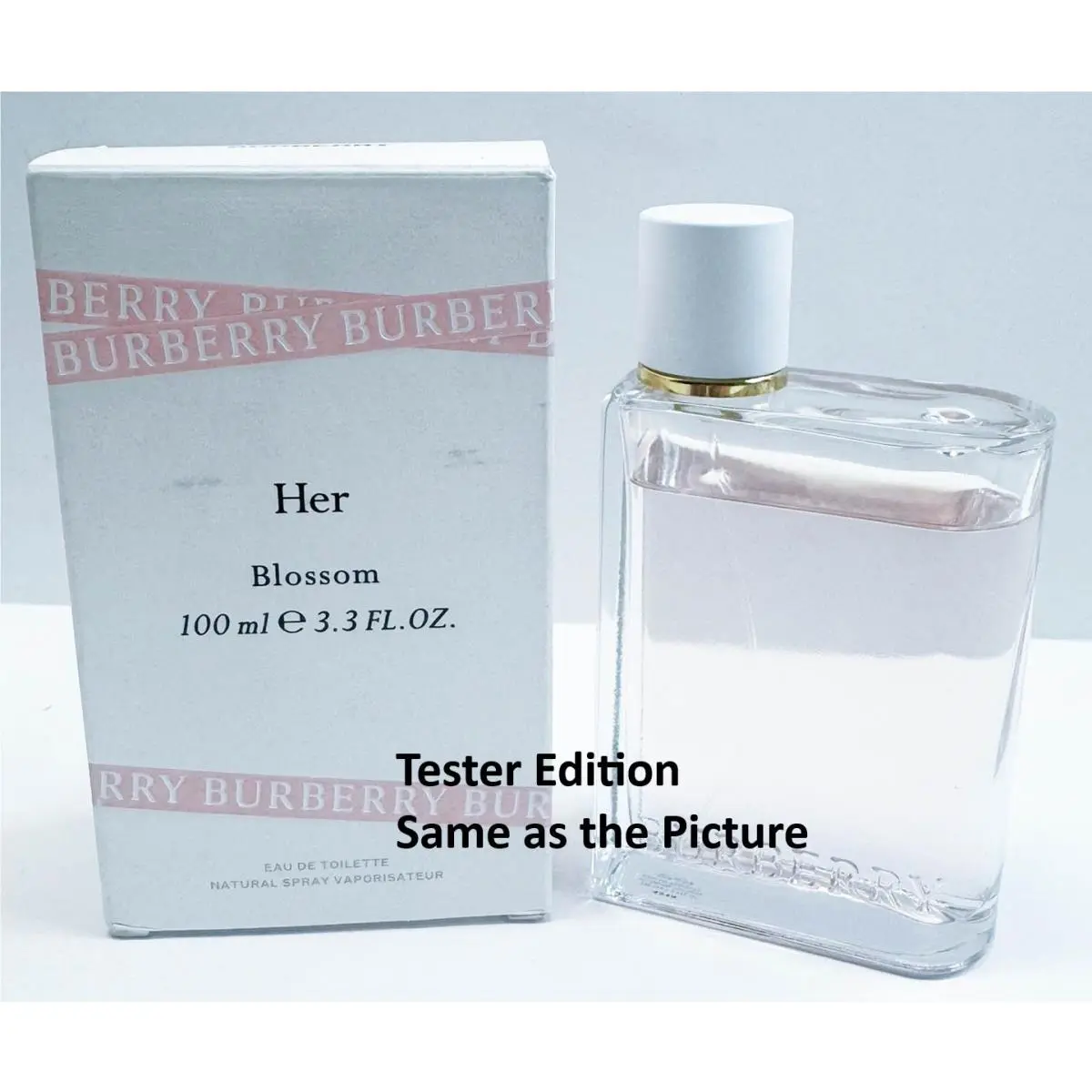 Burberry Her Blossom For Women Perfume 3.4 oz 100 ml Edt Spray Tester