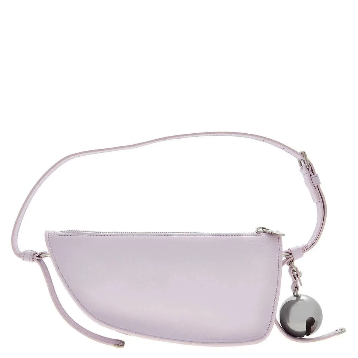 Burberry Mini Shield Leather Shoulder Bag 8075853 - Exterior: Haze