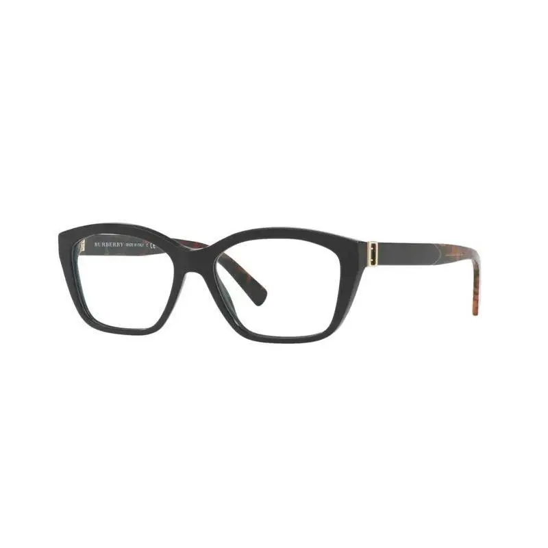 Burberry BE2265F-3683 Black Square Women`s Acetate Eyeglasses