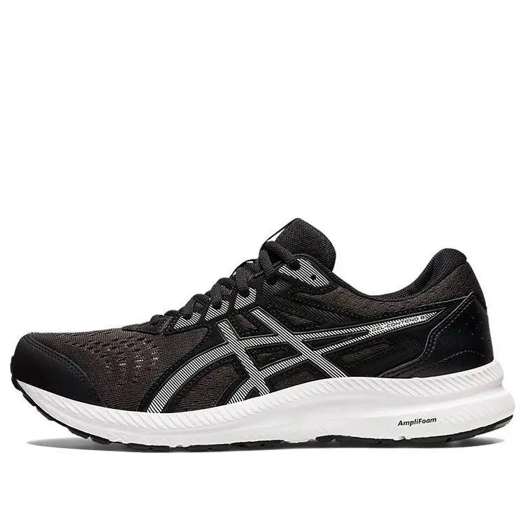 Asics Men`s Gel-contend 8 Extra Wide Black/white Size 8 Extra Wide