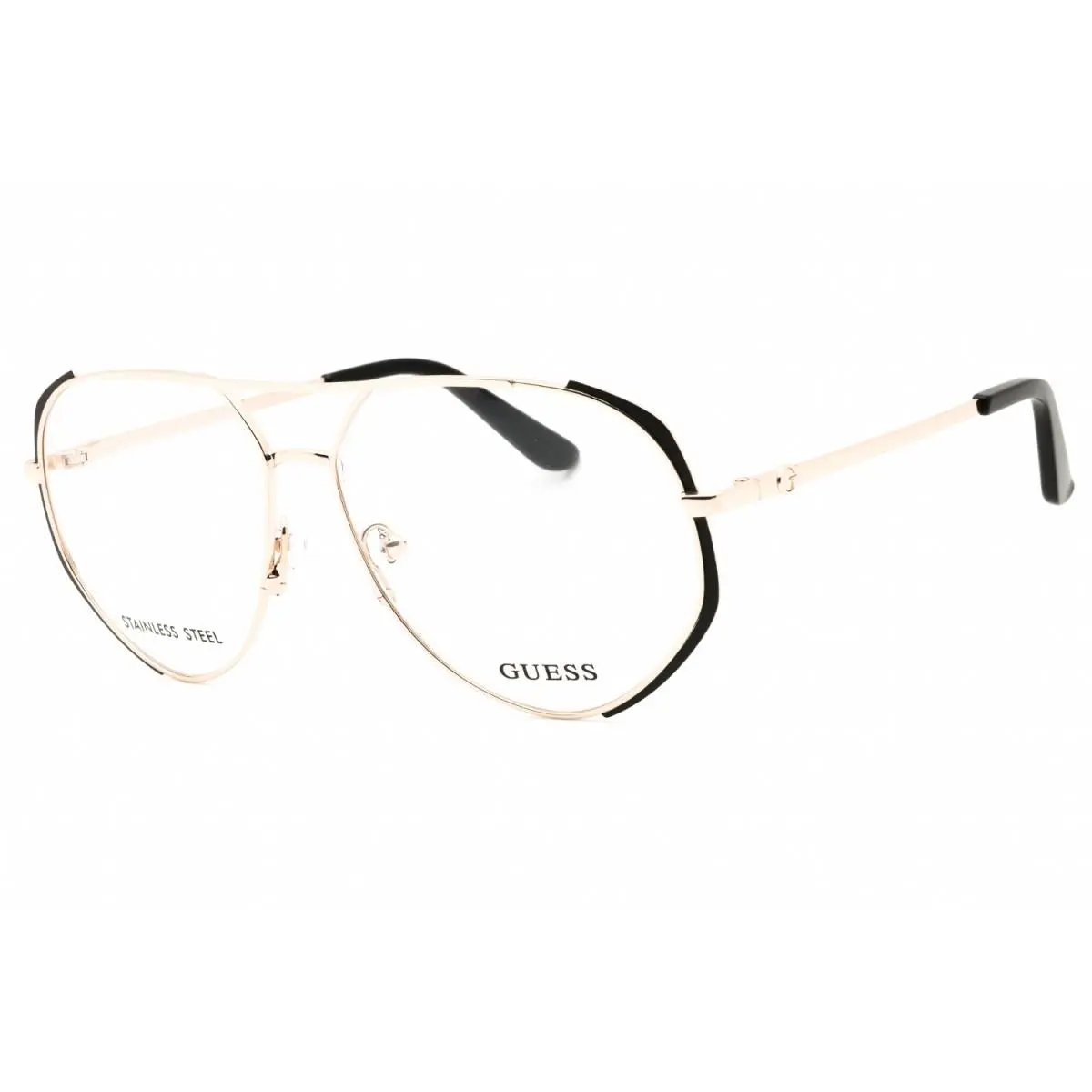GU50247 002 Matte Black 57mm Eyeglasses by Guess