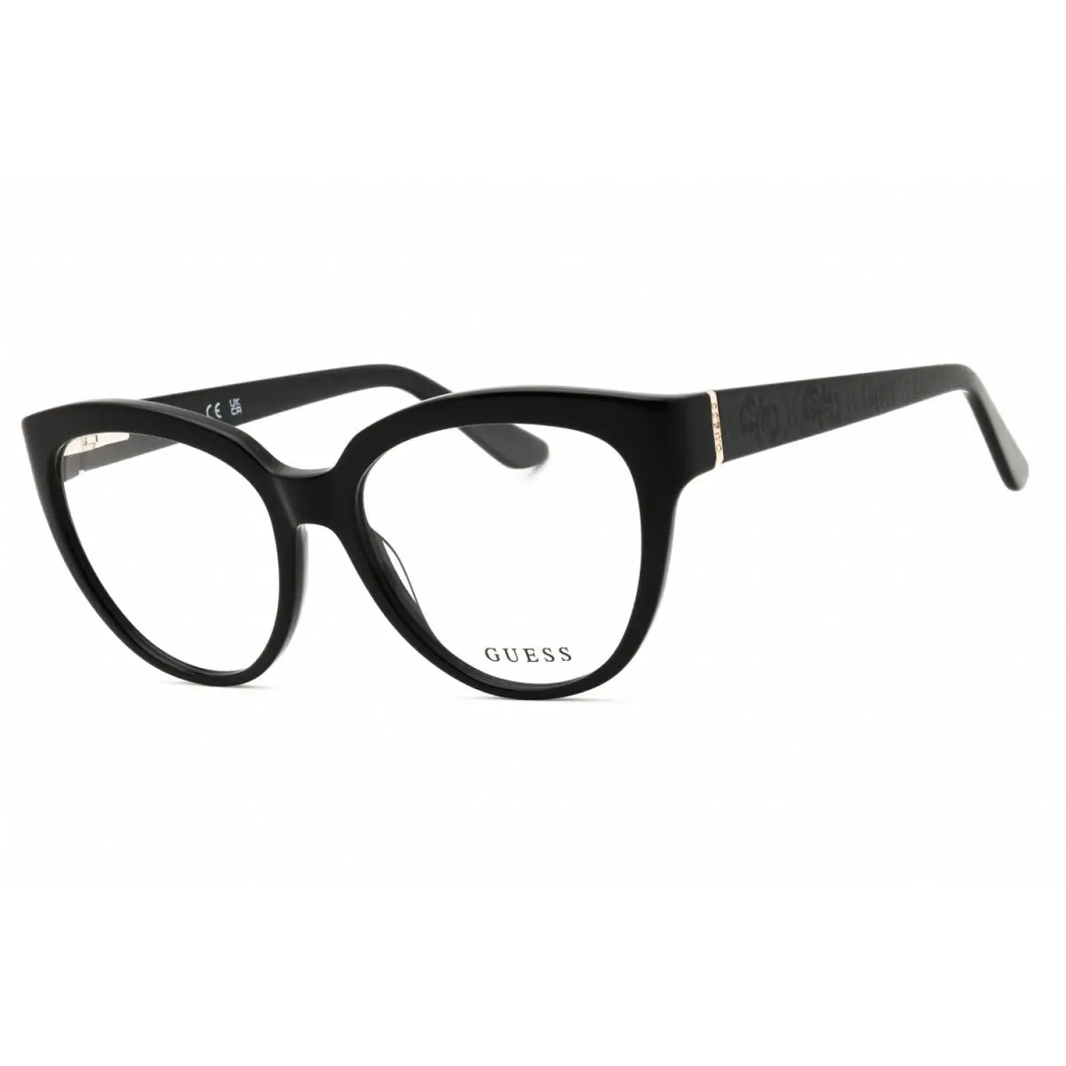 Guess GU50232 001 Shiny Black 54mm Eyeglasses