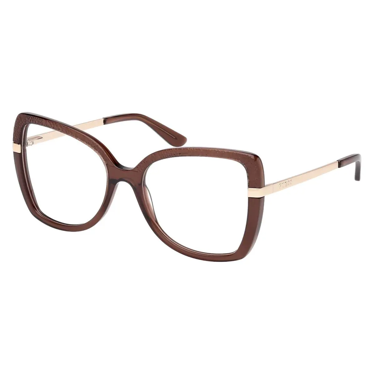 Guess GU50245 048 Shiny Dark Brown 54mm Eyeglasses