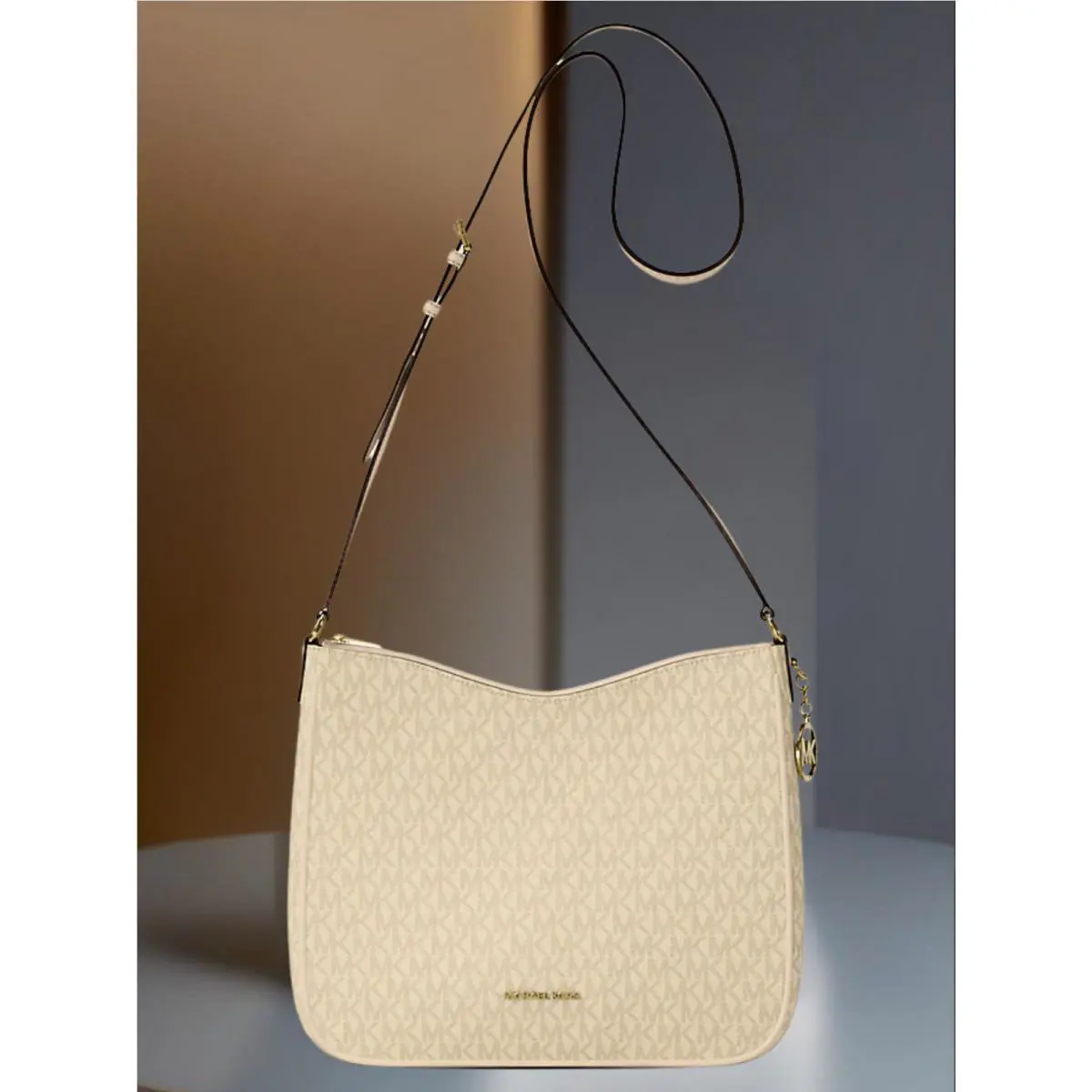 Michael Kors Nayla Women Medium Logo Crossbody Messenger Handbag Purse Shoulder