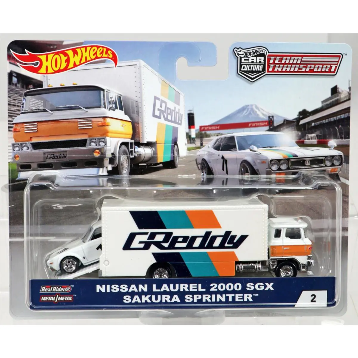 Hot Wheels Nissan Laurel 2000SGX Sakura Sprinter Team Transport Carculture FLF59