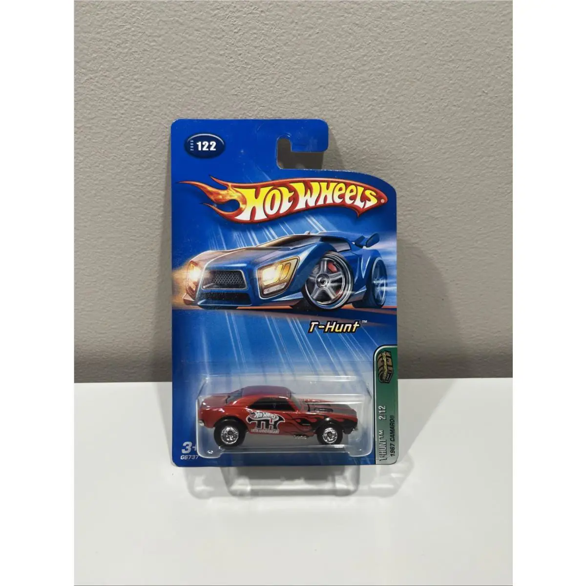2005 Hot Wheels Red 1967 67 Camaro Treasure Hunt D17