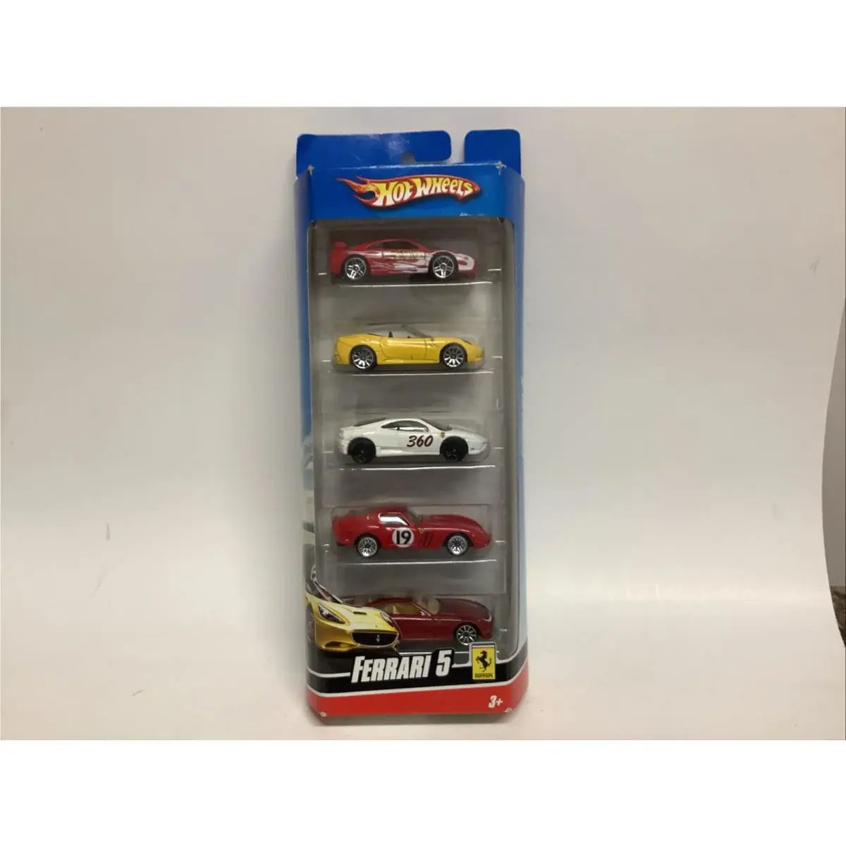 Hot Wheels 2009 5-pack Ferrari 5 California 250 Gto 612 Scaglietti 355 360