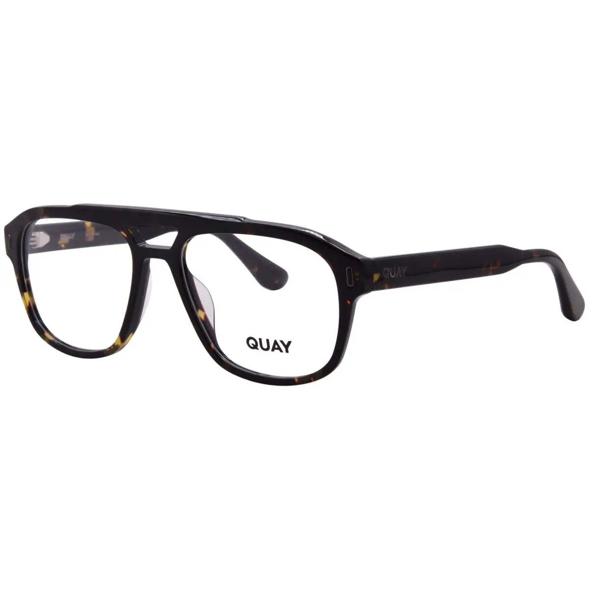 Quay Spin-off OG-OF-2526 Drktrt/rx Eyeglasses Dark Tortoise Full Rim Pilot 54mm