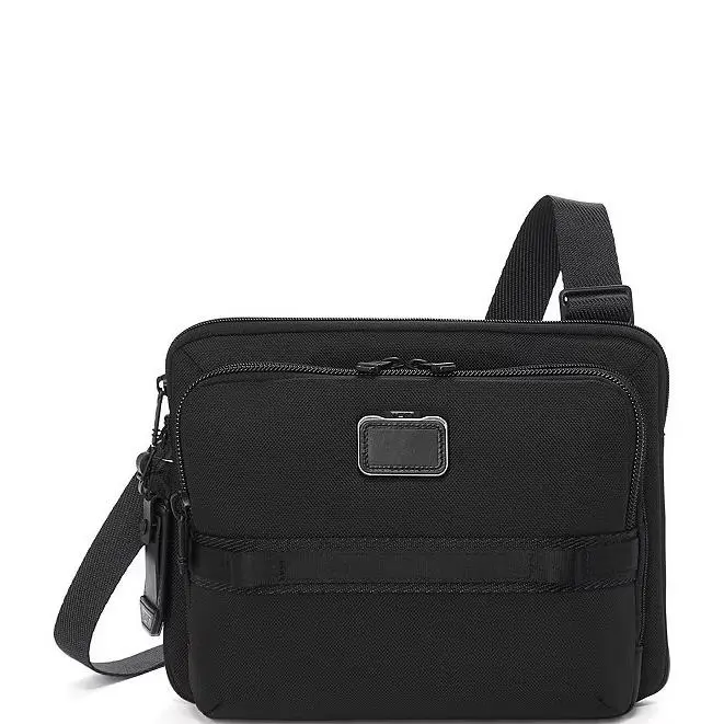 Tumi Alpha Bravo Service Crossbody Bag Black