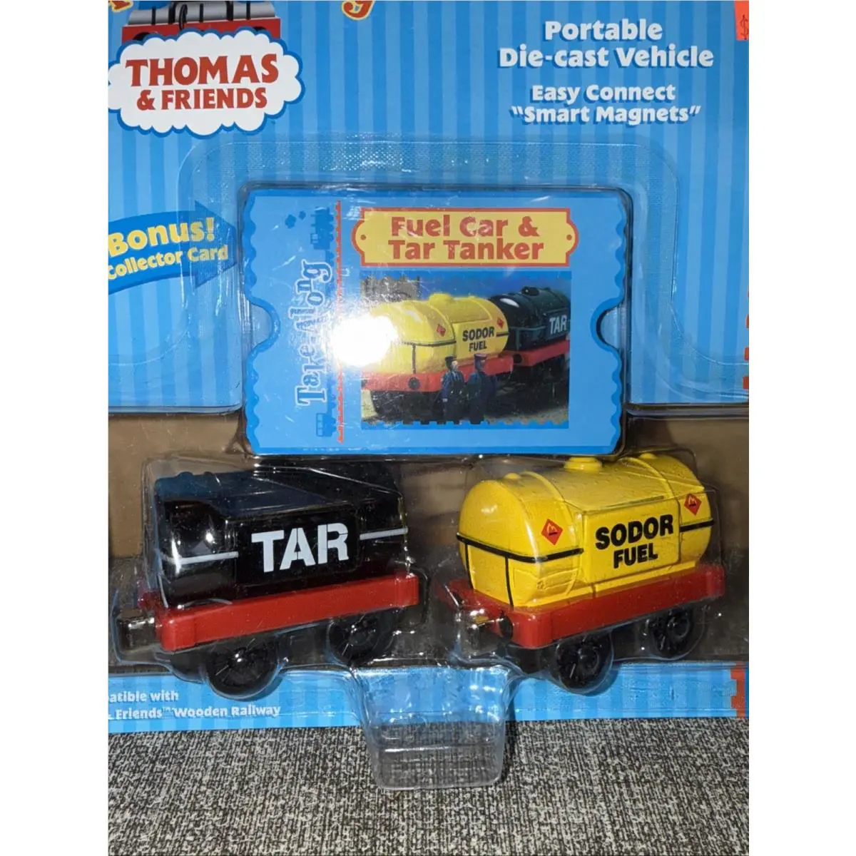 Fuel Tar Tanker Thomas Friends Train Take Along n Play Diecast Card