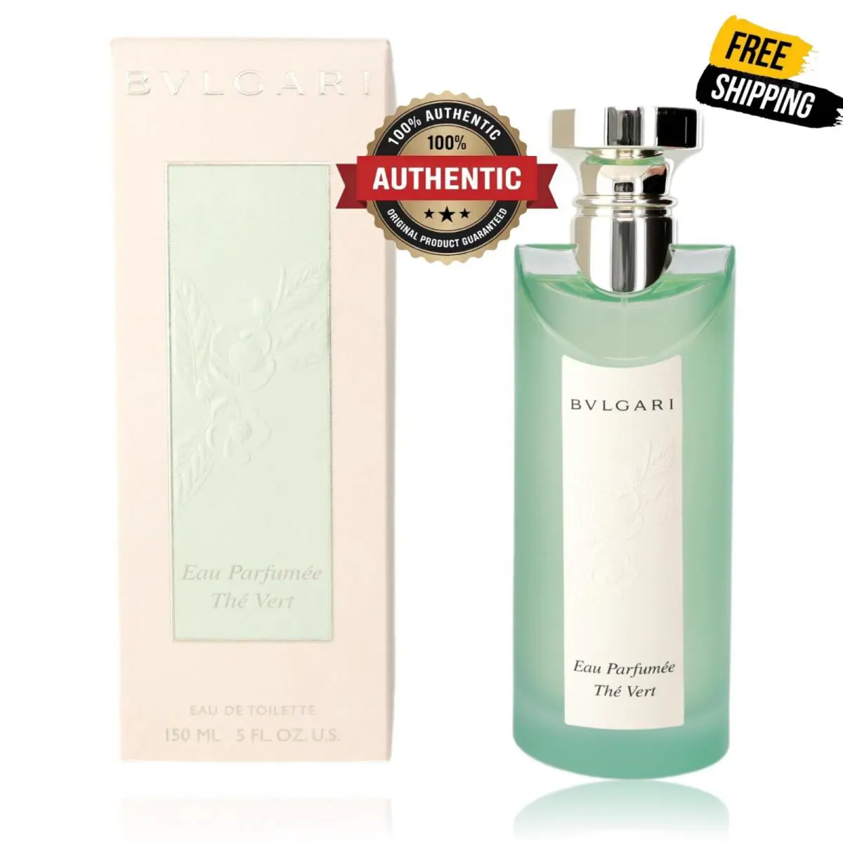 Eau Parfumee The Vert by Bvlgari 5 oz Edt Spray For Unisex