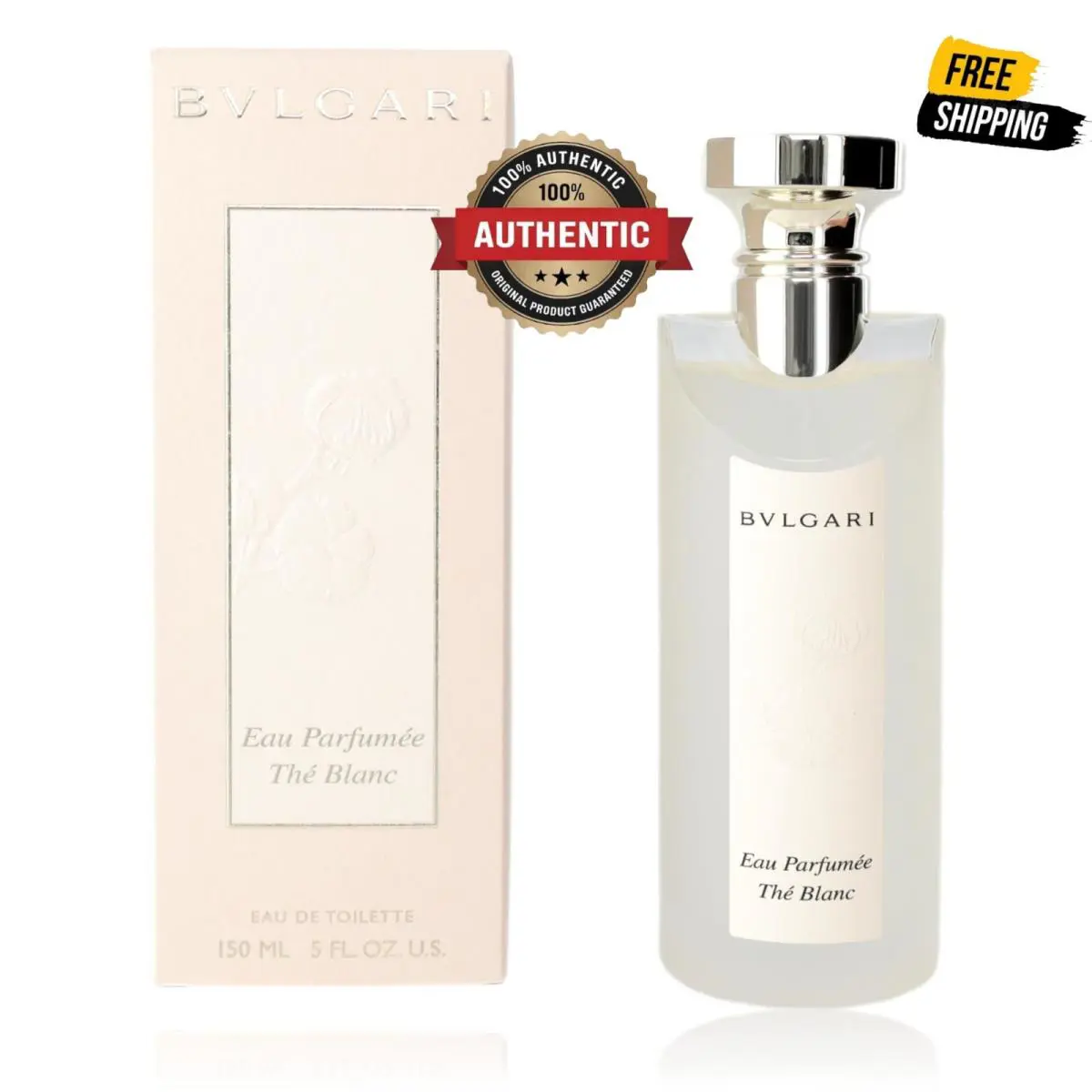 Eau Parfumee The Blanc by Bvlgari 5 oz Edt Spray For Unisex