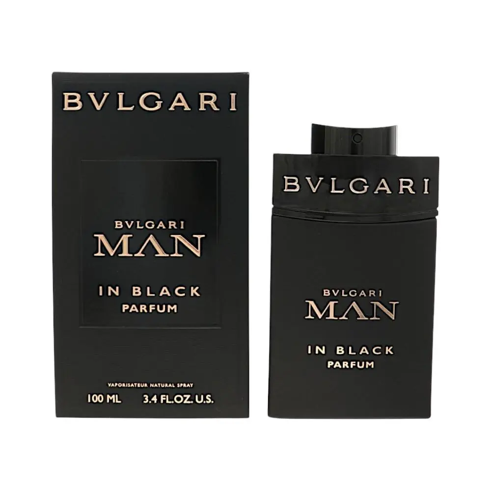 Bvlgari Man In Black by Bvlgari Box For Men 3.4 Oz Parfum Spray