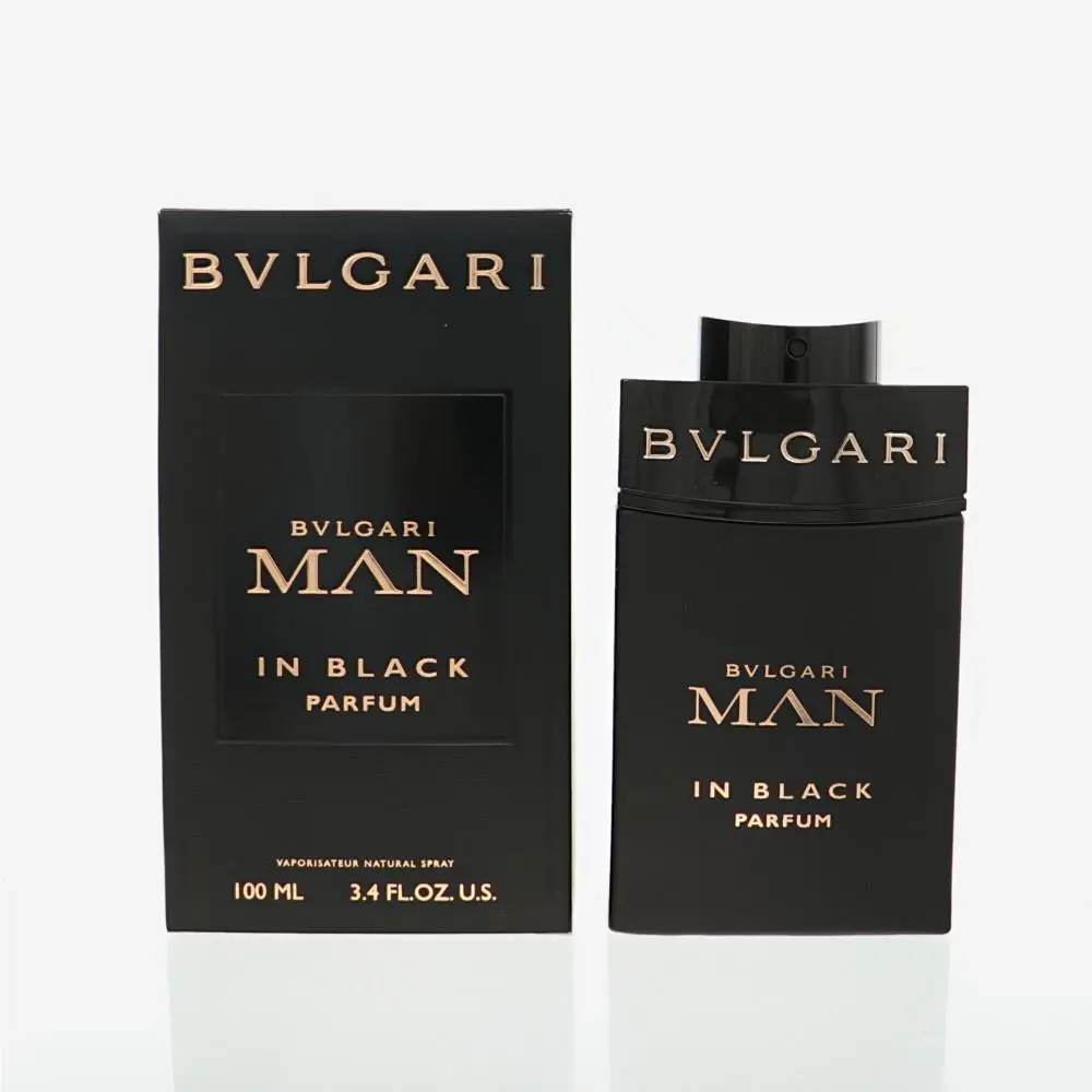 Bvlgari Man In Black by Bvlgari Box For Men 3.4 Oz Parfum Spray