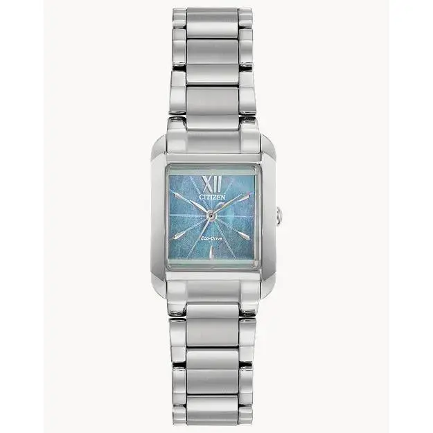 Citizen L Bianca Eco-drive Blue Mother of Pearl Dial Ladies Watch EW5551-56N