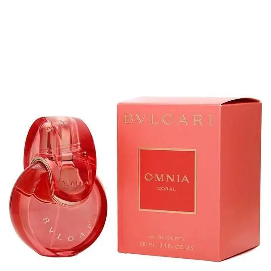 Bvlgari Omnia Coral Eau de Toilette 3.4 oz For Women Boxed