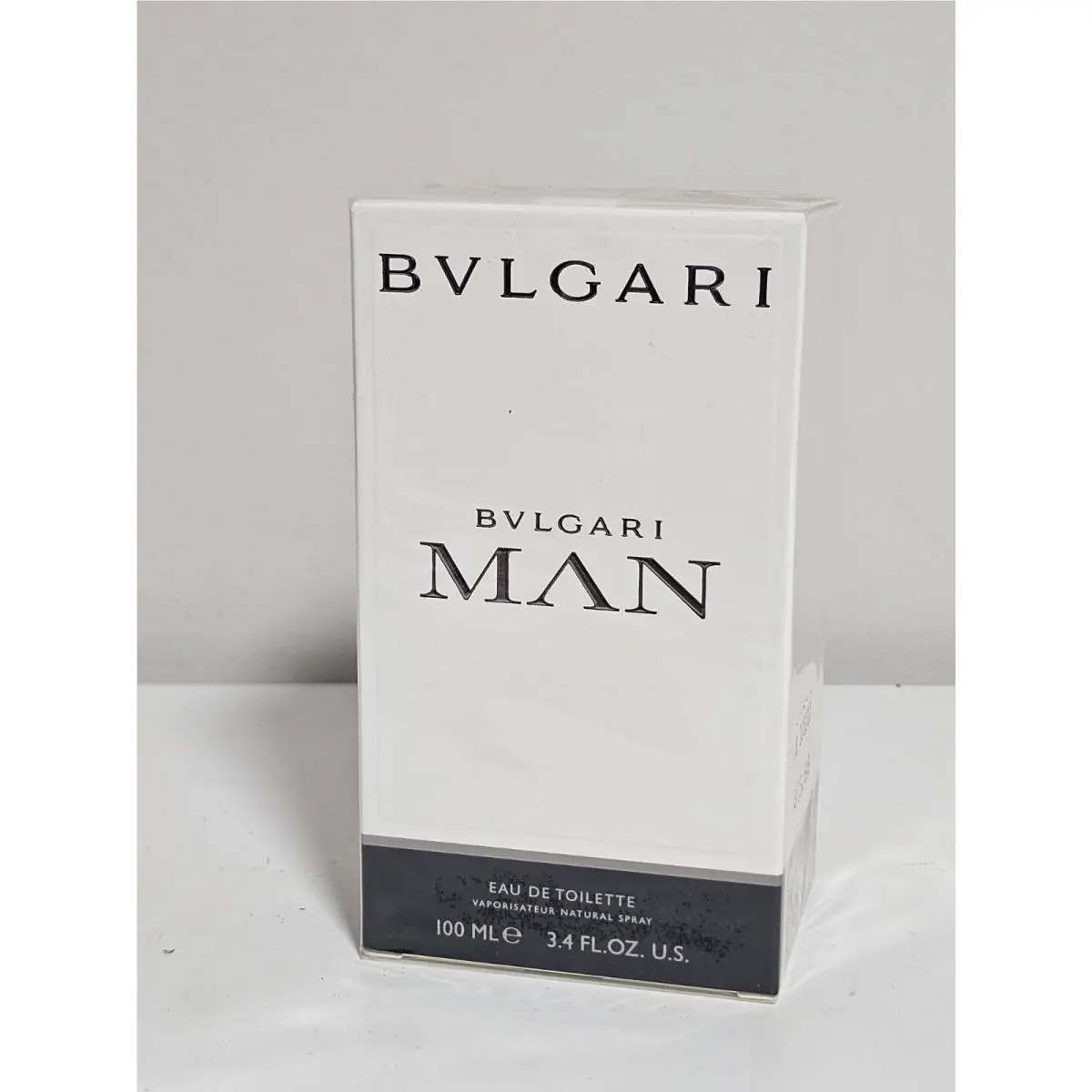 Bvlgari Man Eau de Toilette Edt 3.4OZ 100ml Vintage Classic Men Box
