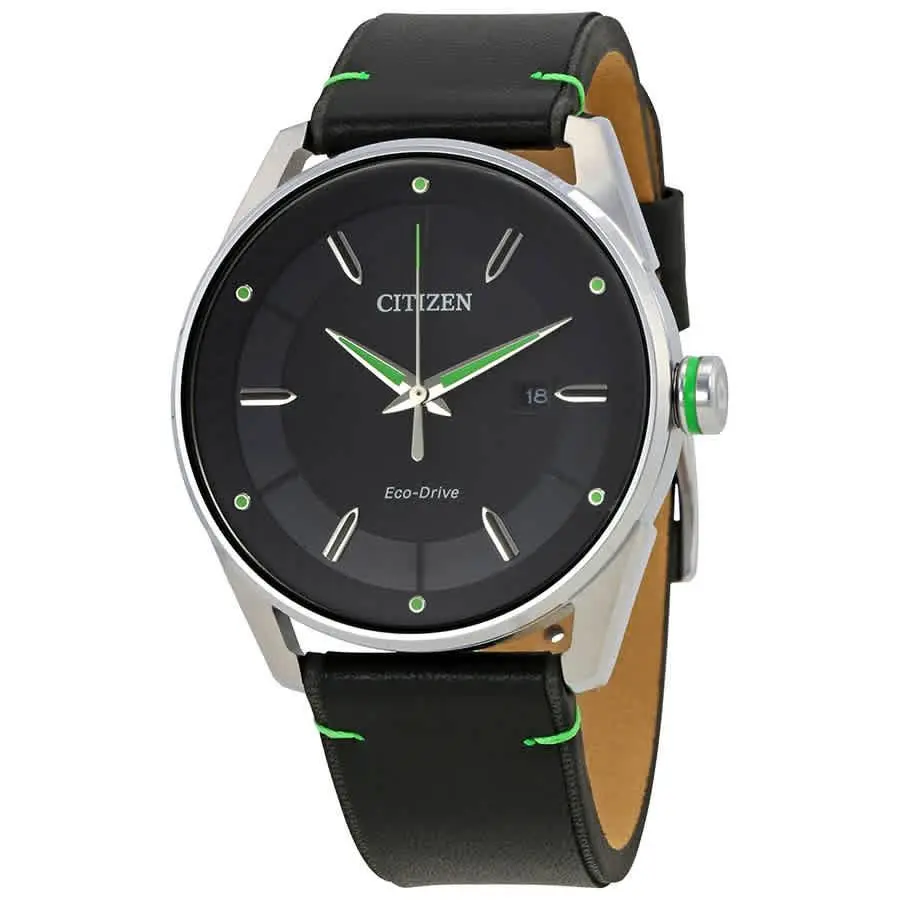 Citizen Drive Black Dial Eco-drive Men`s Watch BM6980-08E