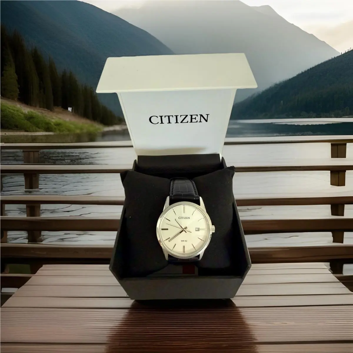 Citizen Men`s Quartz B15000-01A Stainless Steel Watch