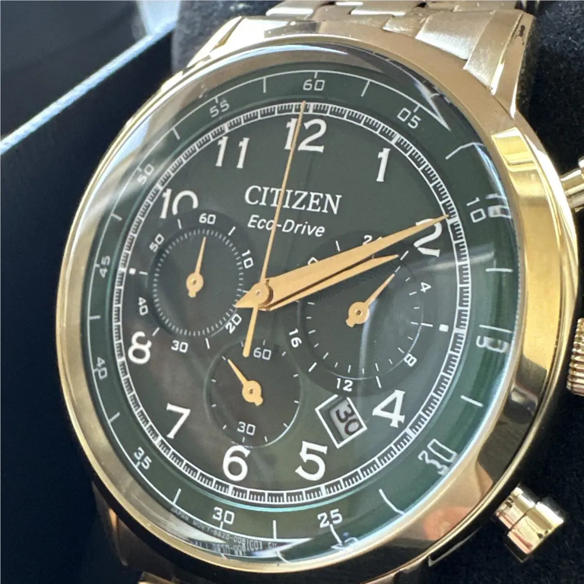 Citizen Classic Mens Gold Tone Stainless Steel Bracelet Watch Ca4632-58z