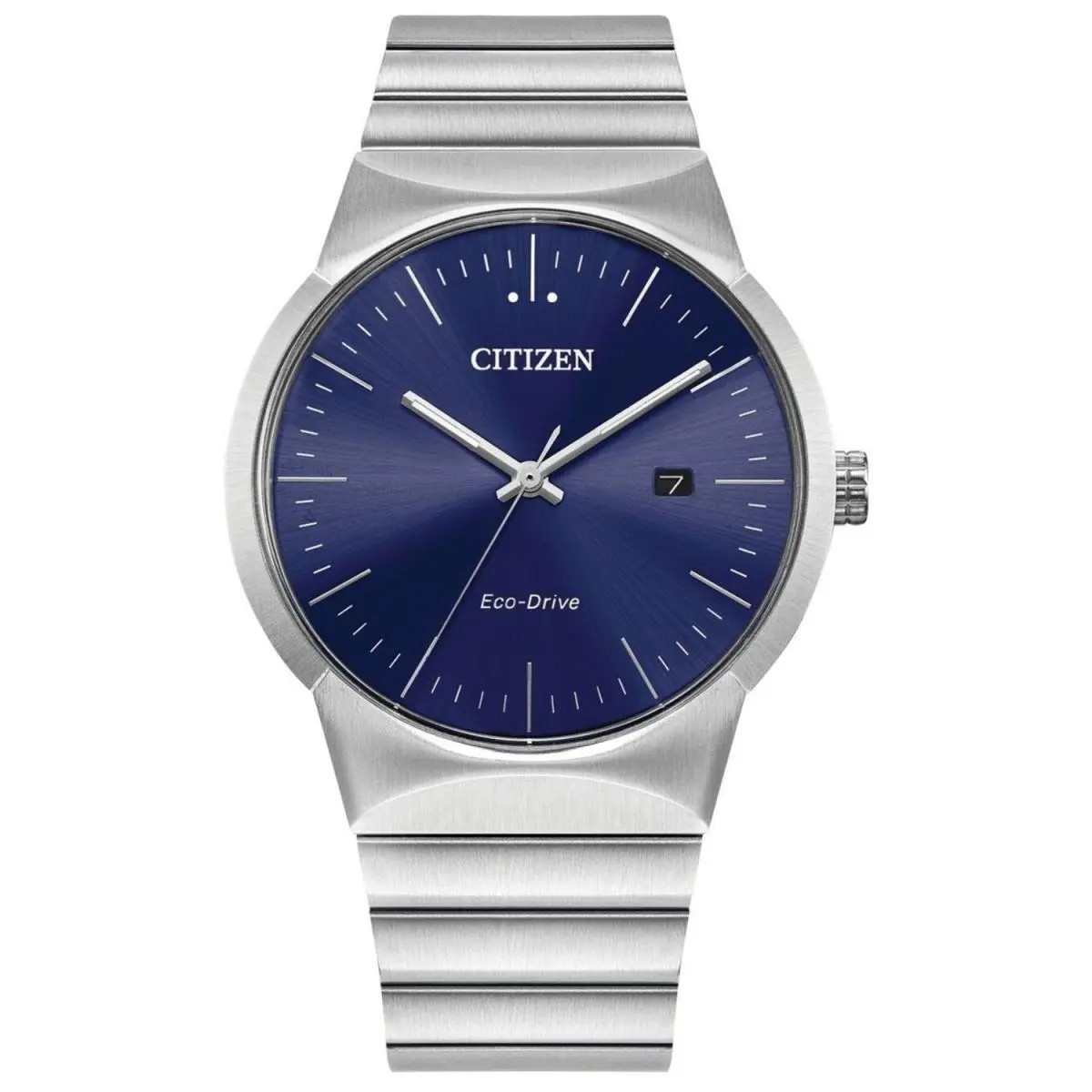Citizen Men`s Axiom Blue Dial Watch - BM7580-51L
