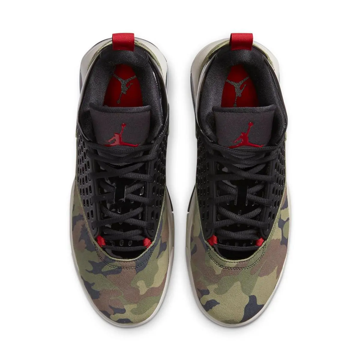 Nike shoes - Jordan Maxin 200 - Maxin - CD6107 200 - MEDIUM OLIVE / GYM RED - BLACK 2