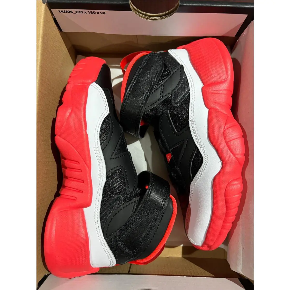 Nike shoes - Black/White Infrared 23 6
