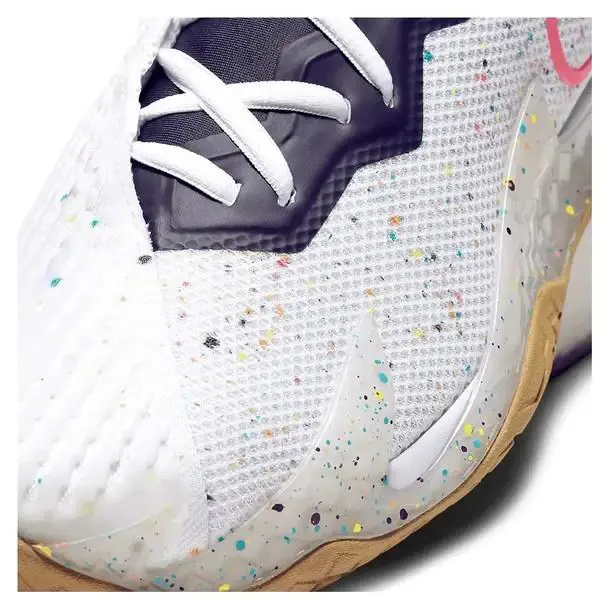 Nike shoes - Nike Court Air Zoom Vapor - CD0424-105 - White/Laser Crimson-Gridiron 1