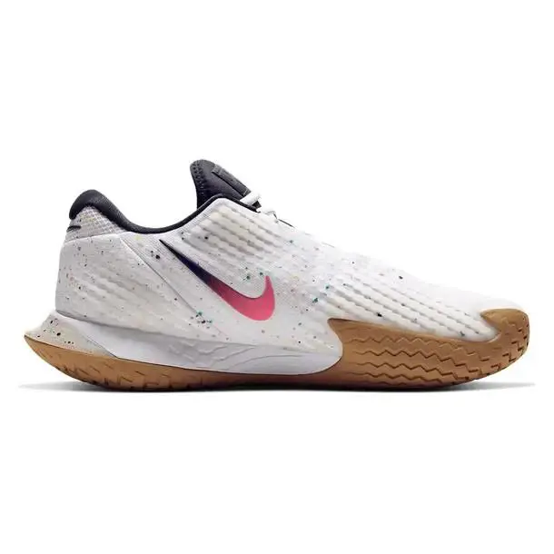 Nike shoes - Nike Court Air Zoom Vapor - CD0424-105 - White/Laser Crimson-Gridiron 5