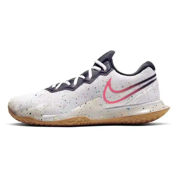Nike shoes - Nike Court Air Zoom Vapor - CD0424-105 - White/Laser Crimson-Gridiron 6
