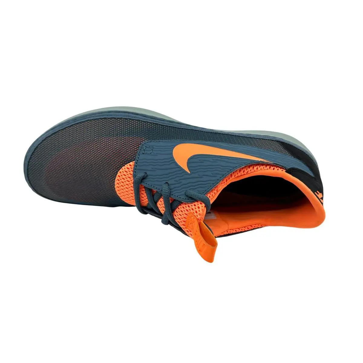 Nike shoes - Nike Solarsoft - Solarsoft - 555301 480 - Blue, Manufacturer: Night Fall Atomic Orange Black 2