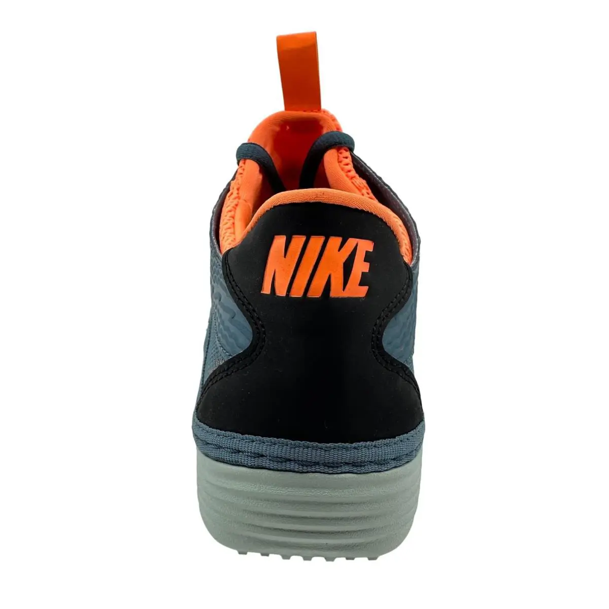 Nike shoes - Nike Solarsoft - Solarsoft - 555301 480 - Blue, Manufacturer: Night Fall Atomic Orange Black 3